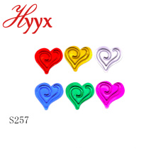 HYYX decorativo nuevo estilo amor corazón confeti